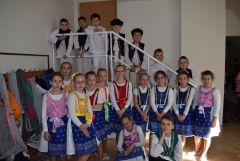 Deti pred oponou Třanovice 2018
